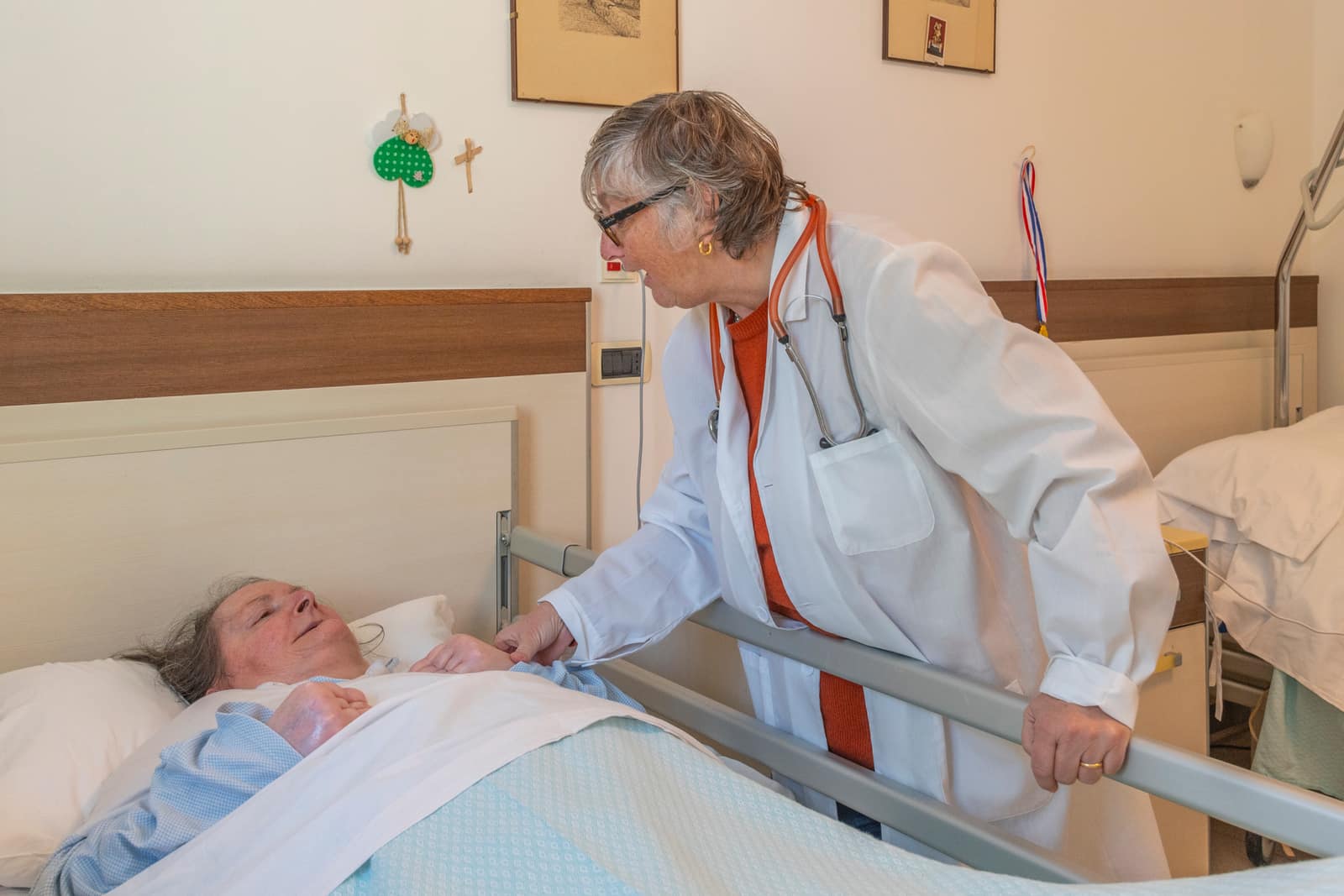 Staff medico al lavoro